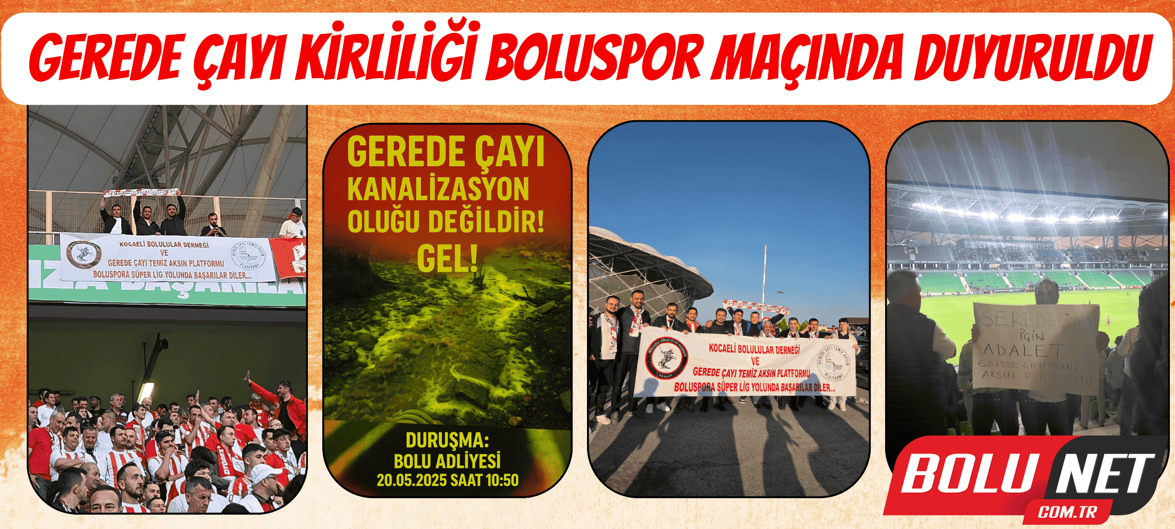 Gerede Çayı Temiz Aksın Çağrısı Boluspor’da…BoluNet