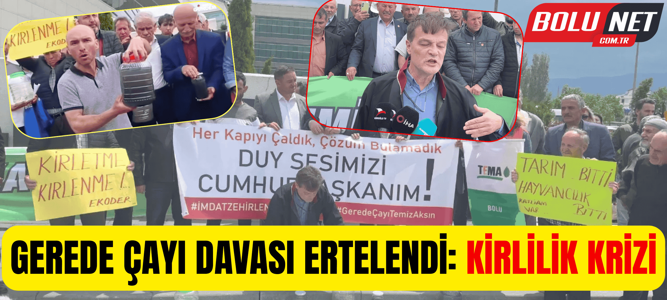 Çevre Felaketi Davası: Gerede Çayı…BoluNet