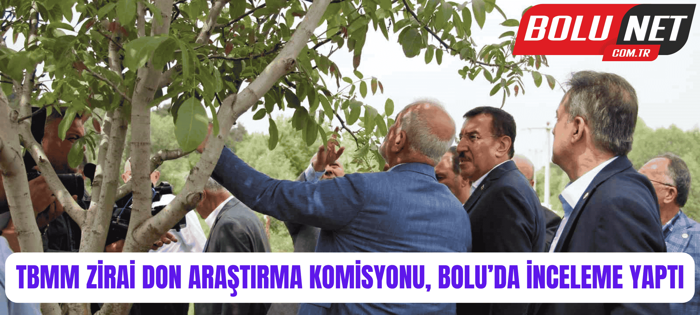 TBMM Zirai Don Araştırma Komisyonu, Bolu’da inceleme yaptı ...BoluNet