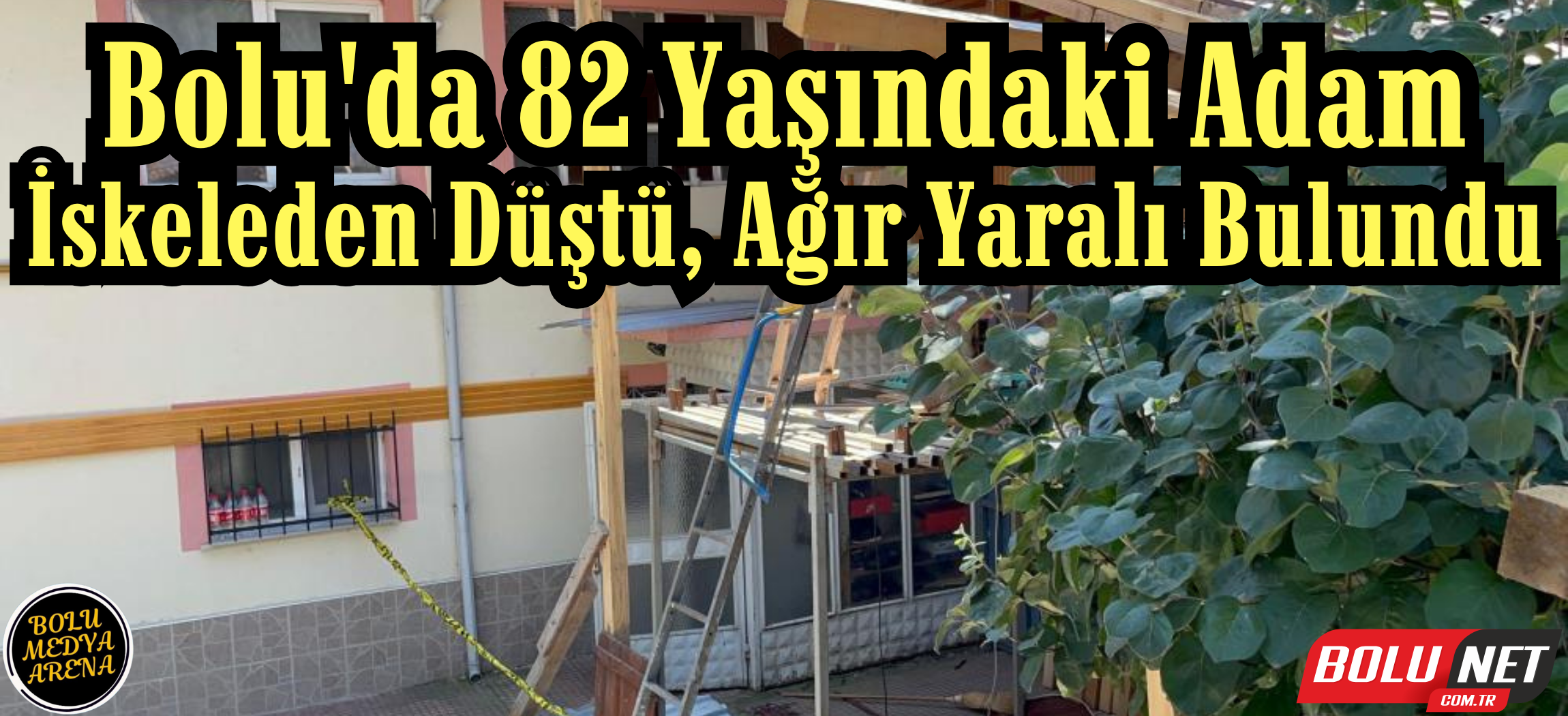 82 yaşındaki adam iskeleden düştü ağır yaralandı: Saatler sonra bulundu...BoluNet