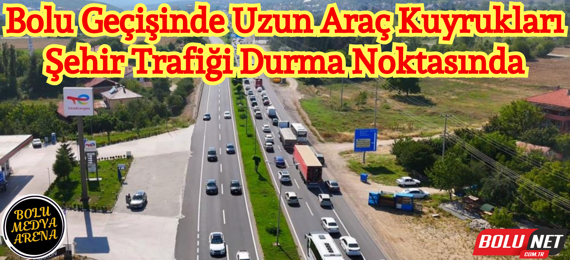 Tünelin trafiğe kapatılması şehir trafiğini felç etti: Ambulans geçmekte zorlandı...BoluNet