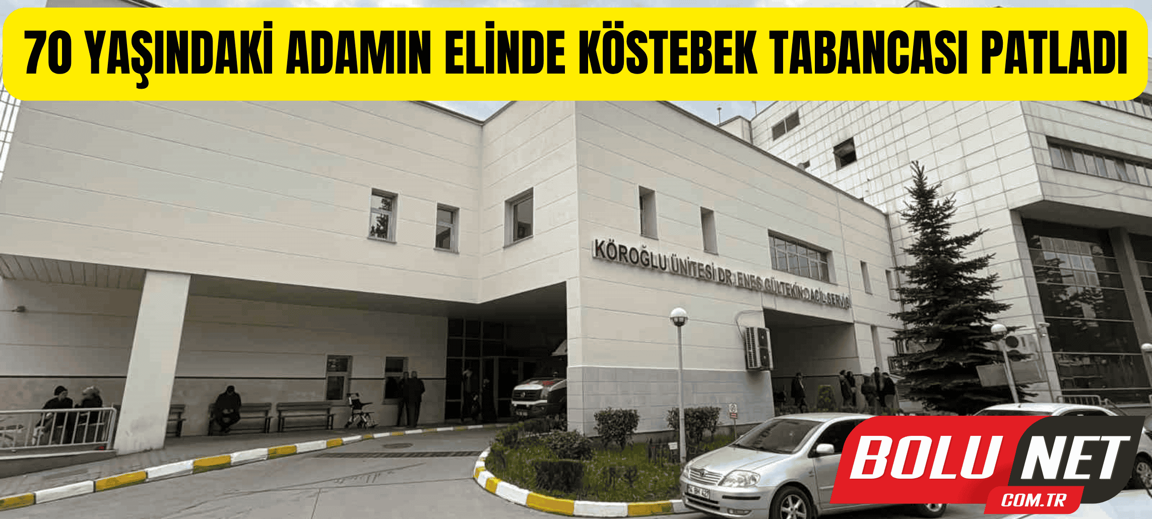 70 yaşındaki adamın elinde köstebek tabancası patladı...BoluNet