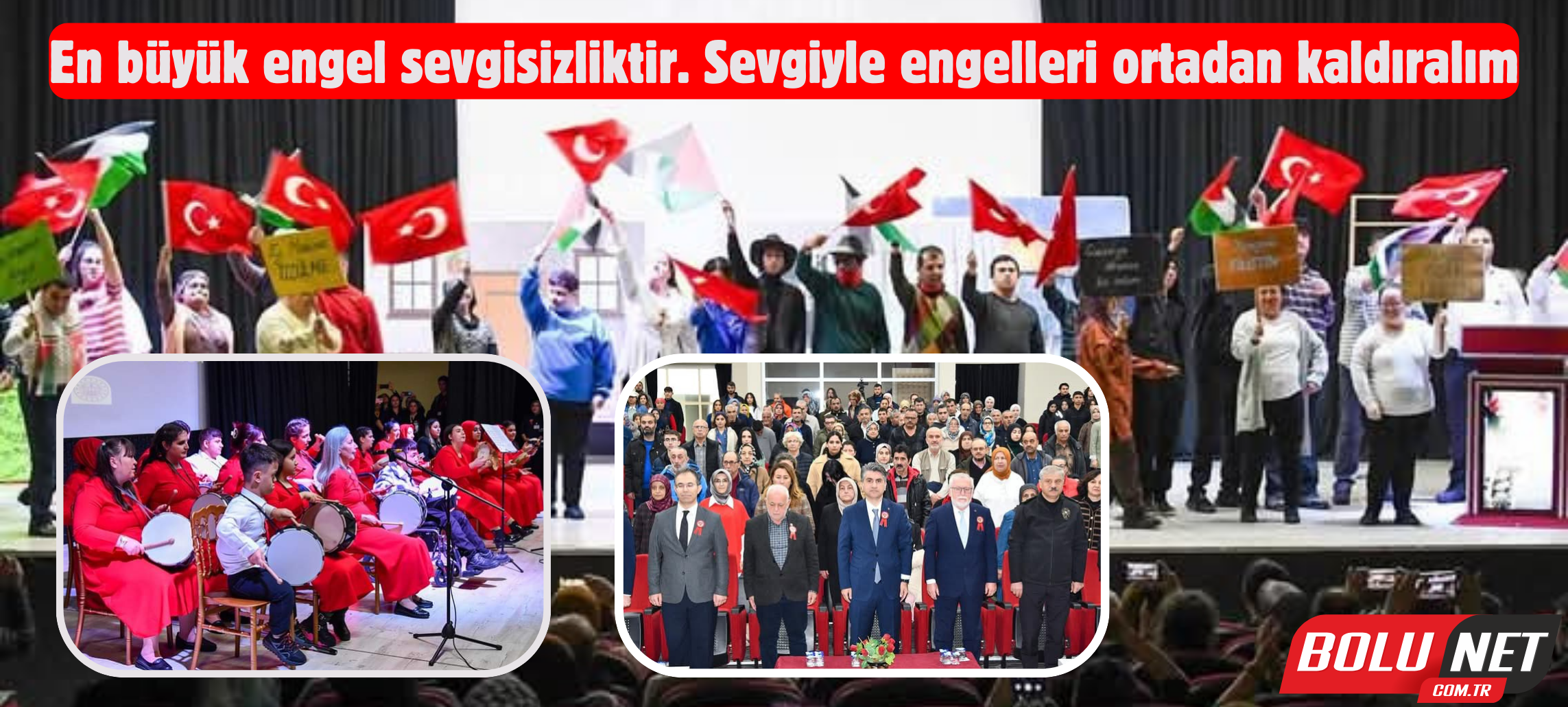 En büyük engel sevgisizliktir. Sevgiyle engelleri ortadan kaldıralım...BoluNet