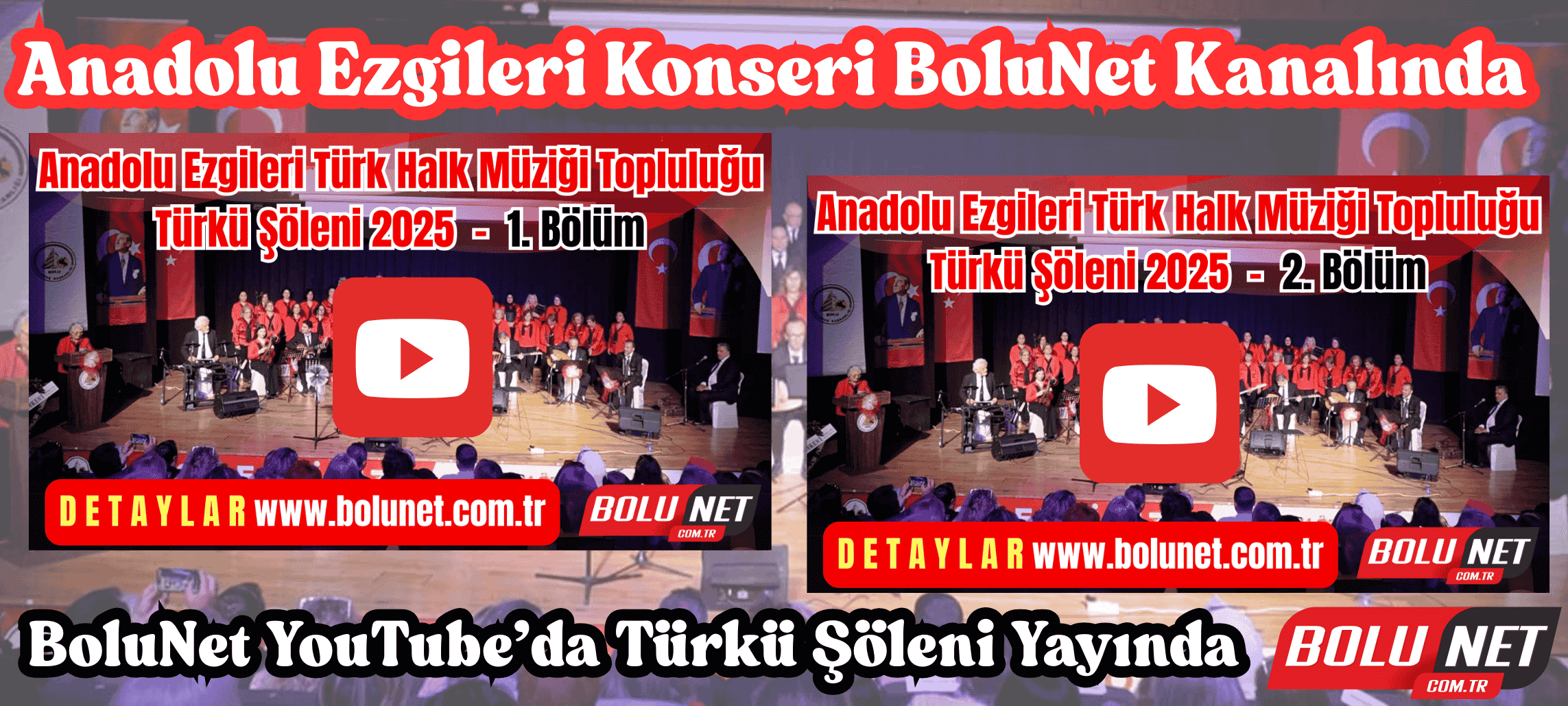 BoluNet Youtube Kanalında Anadolu Ezgileri Rüzgarı… BoluNet  