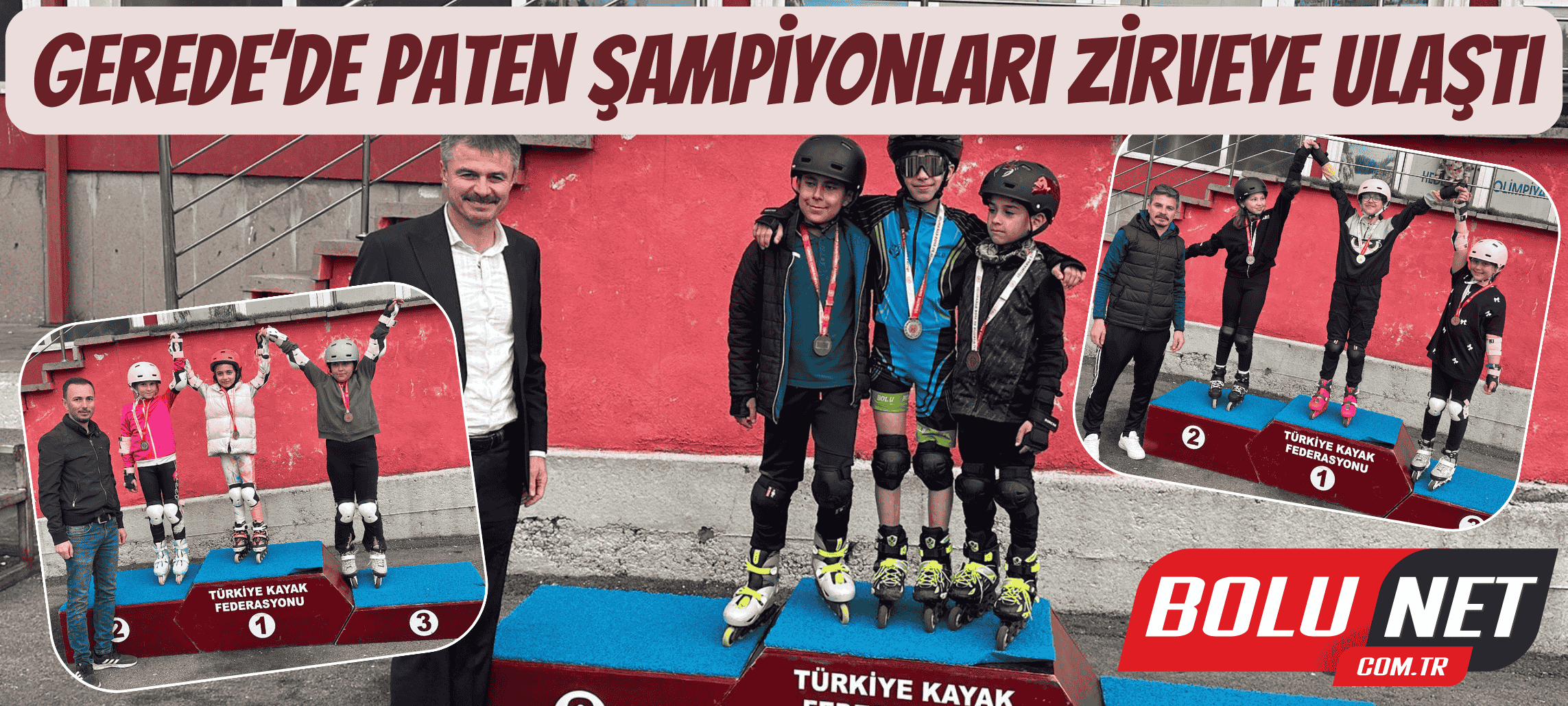 Tekerlekli Paten heyecanı Gerede’yi Sardı… BoluNet  