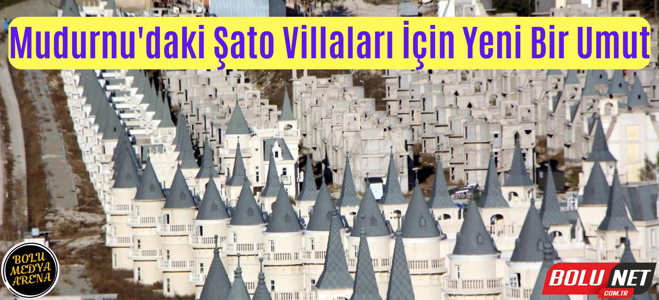 Bolu'daki Şato Villalar Projesi İçin Yeni Yatırımcılar Devrede... BoluNet