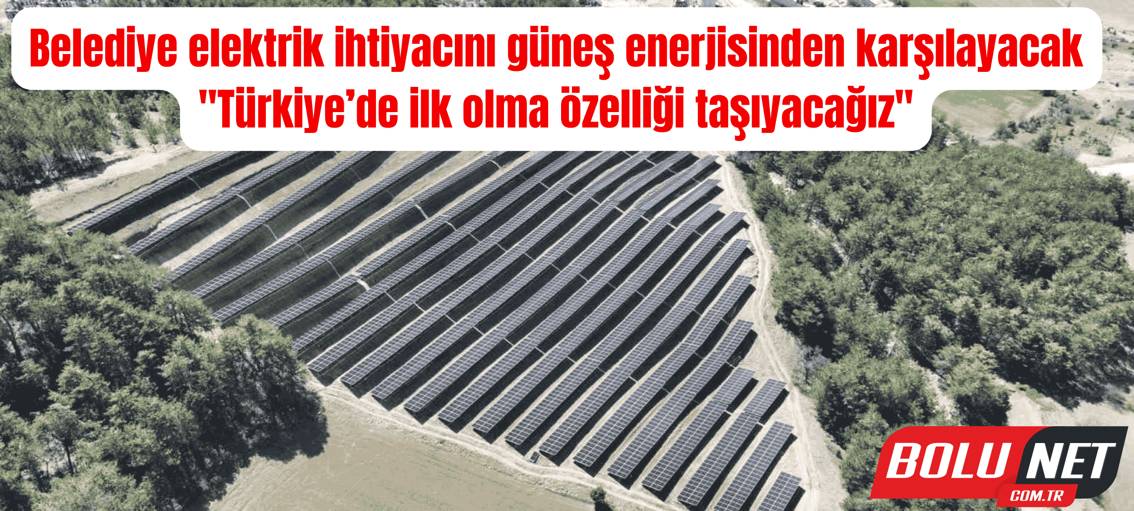 Belediye elektrik ihtiyacını güneş enerjisinden karşılayacak: 