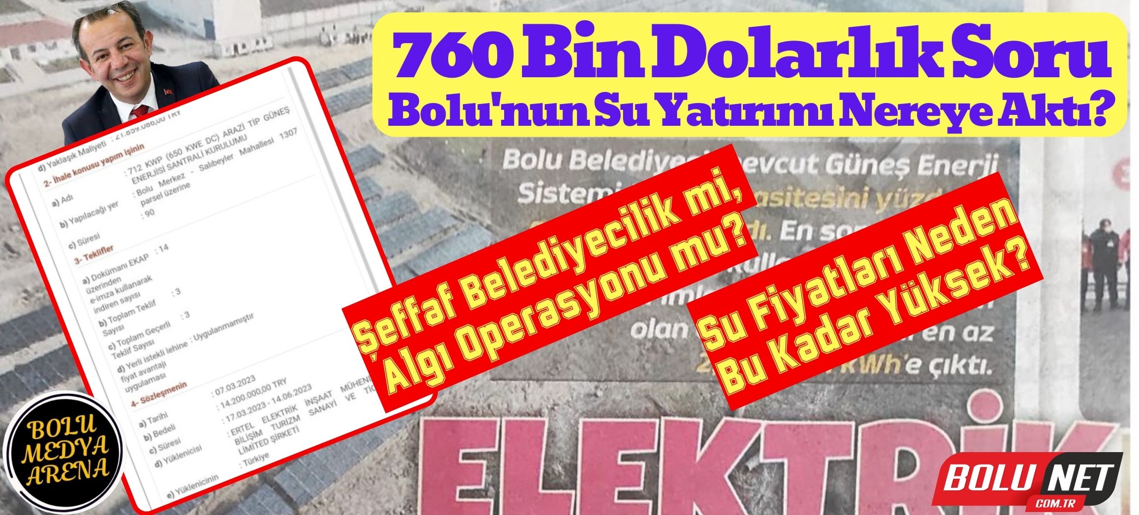 BoluNet Açıklıyor: Şeffaf Belediyecilik mi, Algı Operasyonu mu?