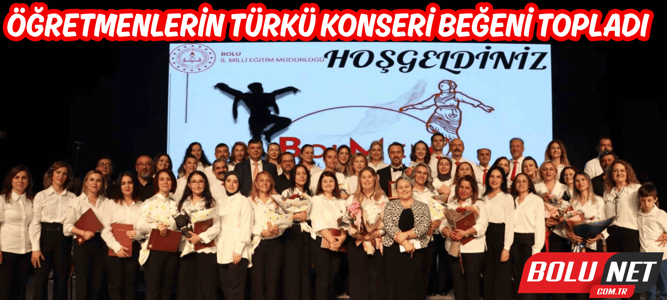 Öğretmenlerin türkü konseri beğeni topladı ...BoluNet