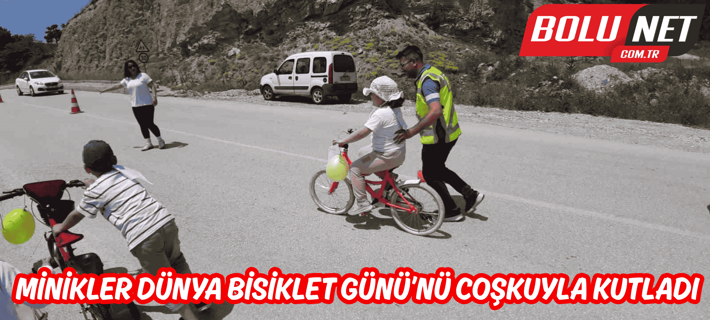 Minikler Dünya Bisiklet Günü’nü coşkuyla kutladı ...BoluNet