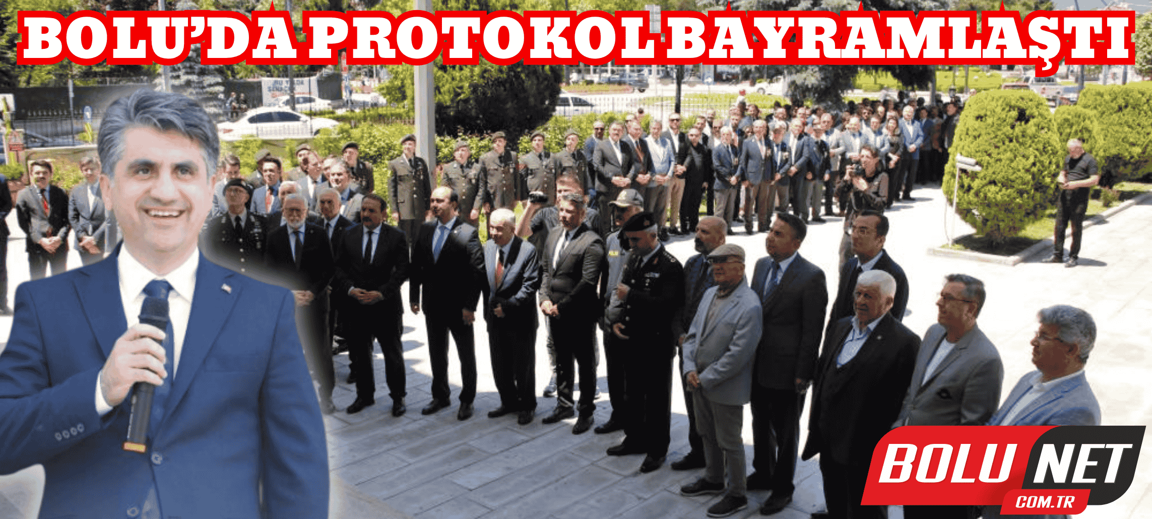 Bolu’da protokol bayramlaştı ...BoluNet