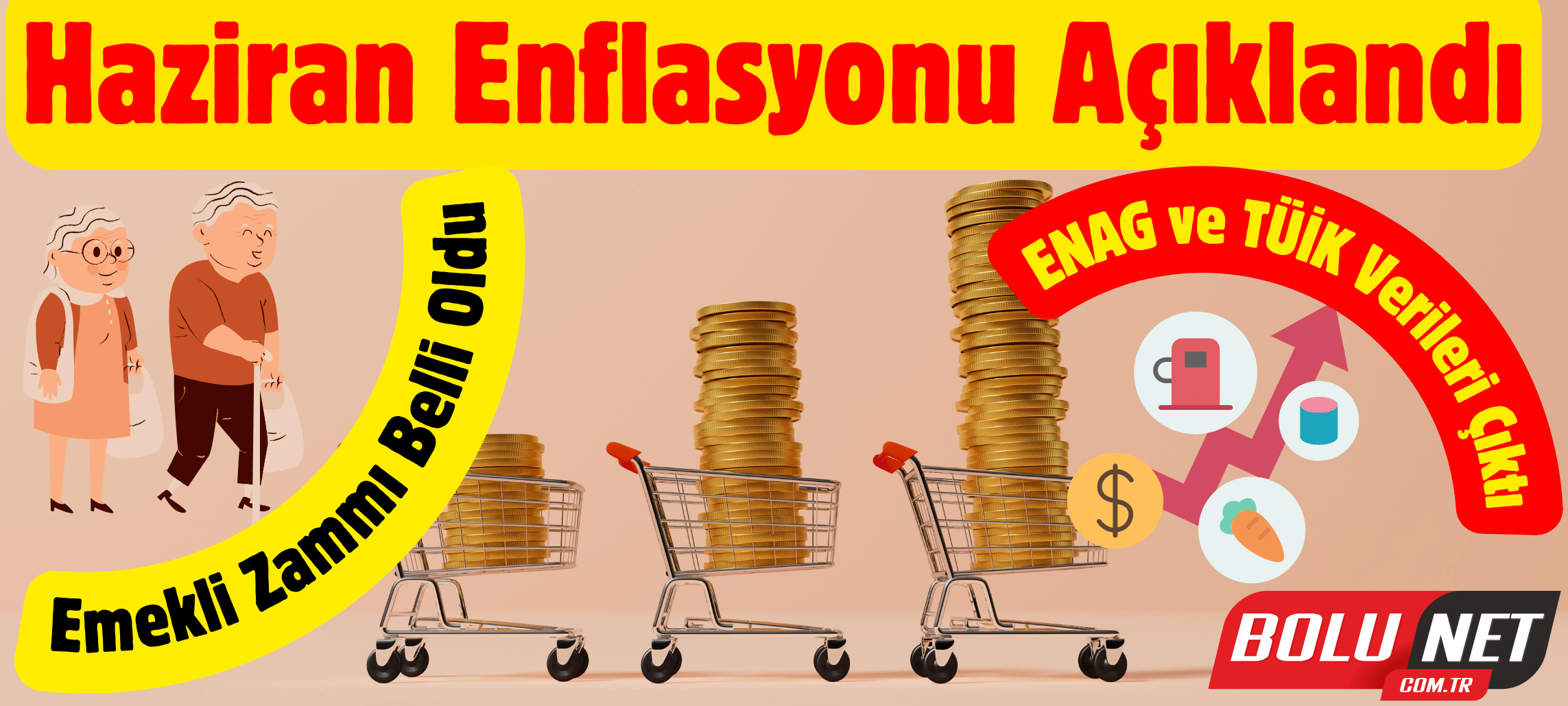 Enflasyon Haziran’da Yükseldi…BoluNet