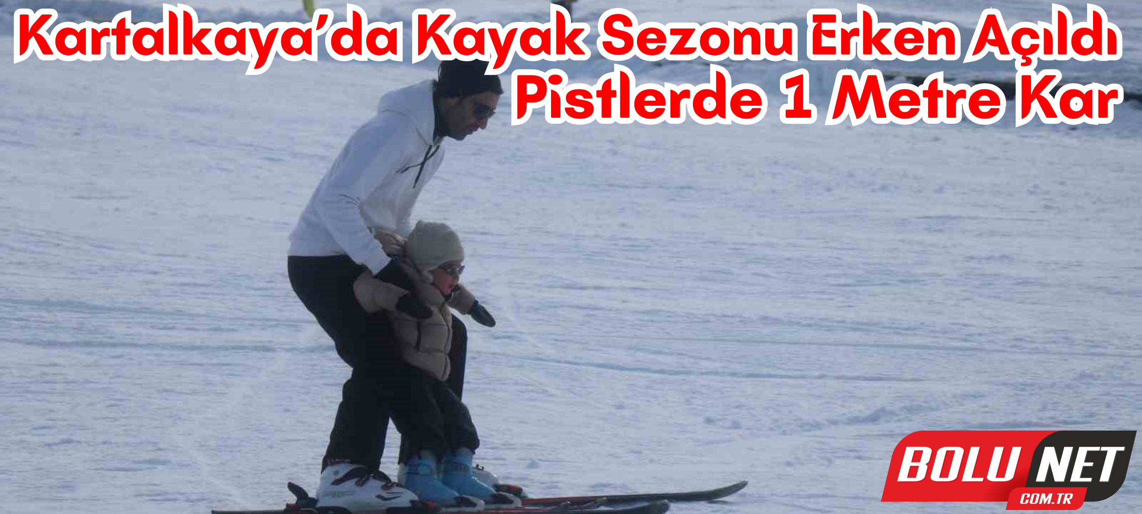 Kartalkaya’da kayak sezonu erken açıldı: Pistlerde 1 metre kar...BoluNet