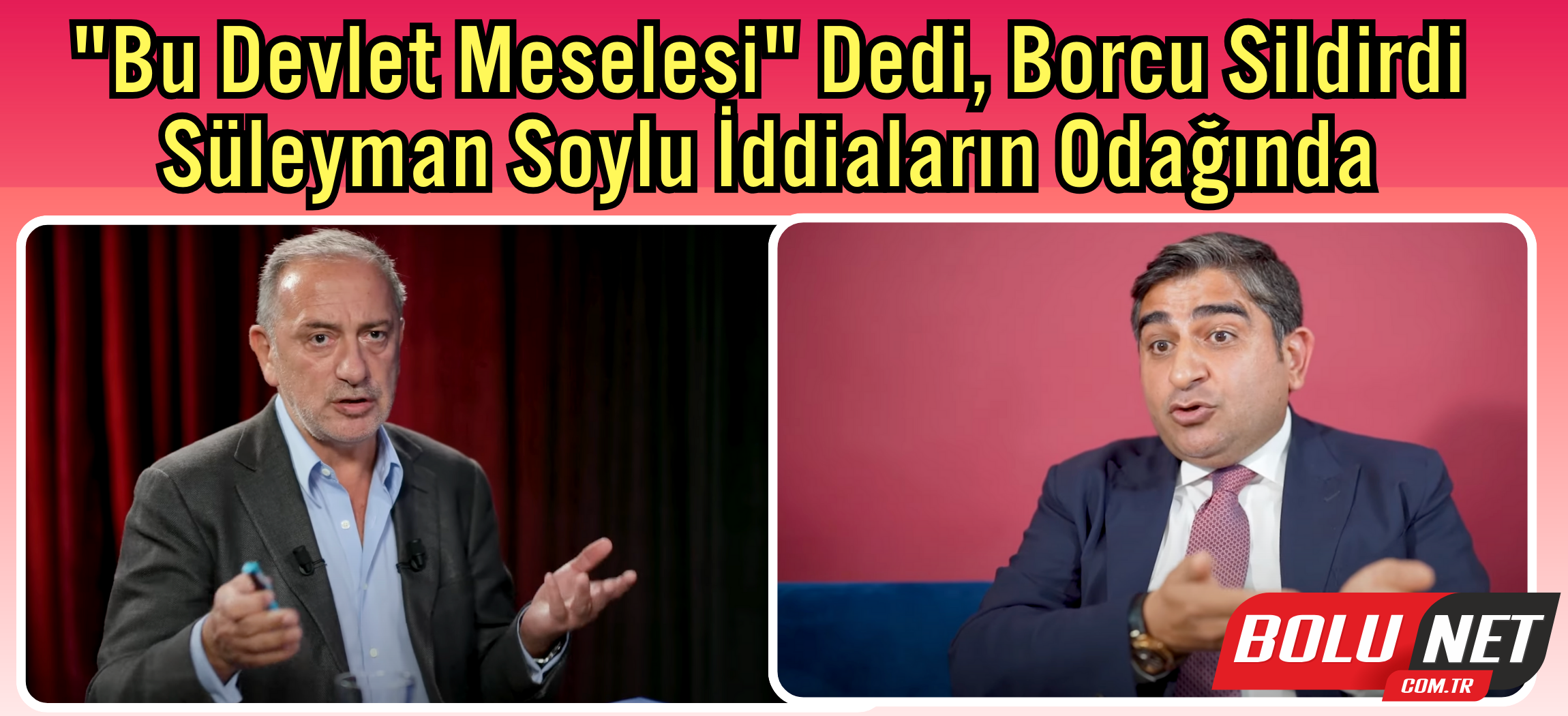 Soylu’nun Devlet Meselesi Savunması, Korkmaz’ın İddialarıyla Sarsıldı! ...BoluNet