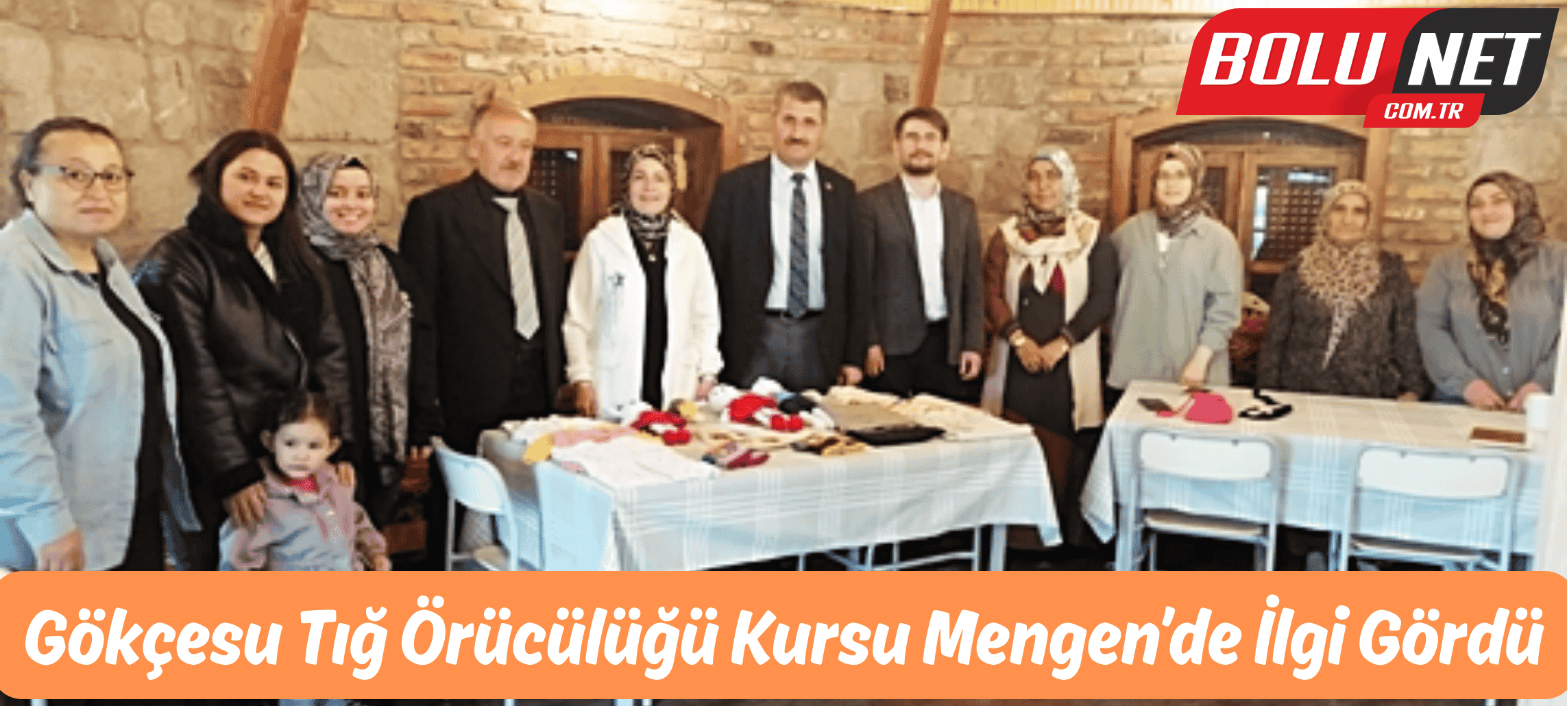 Gökçesu’da Tığ Örücülüğü Kursu Ziyaret Edildi…BoluNet