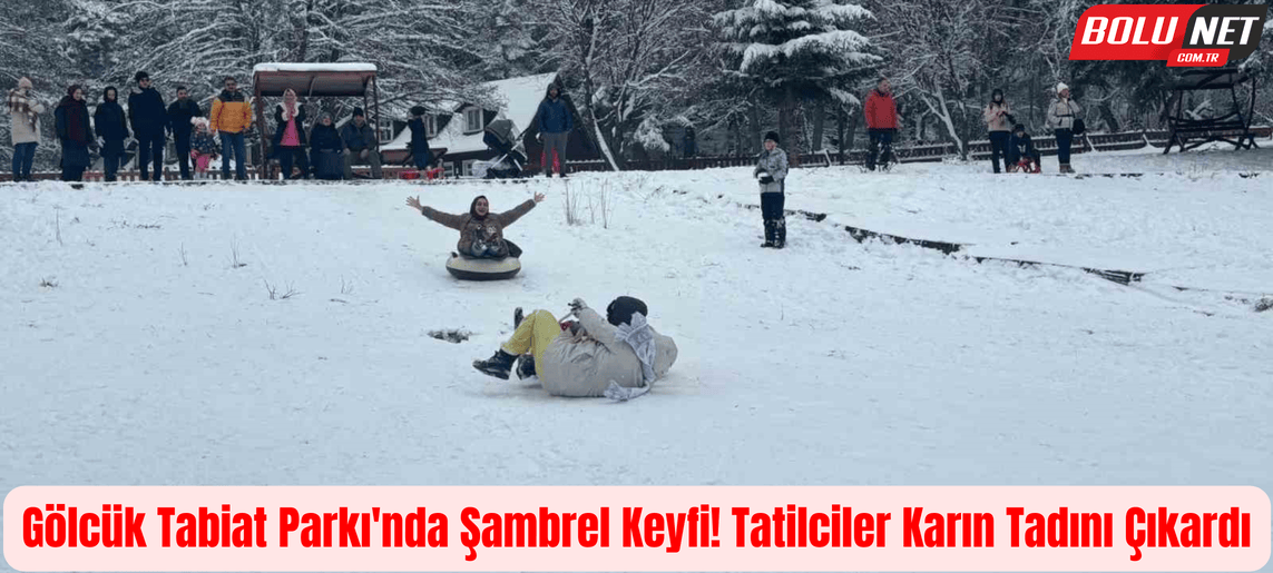 Gölcük Tabiat Parkı’nda hafta sonu tatilinin tadını böyle çıkarttılar ...BoluNet