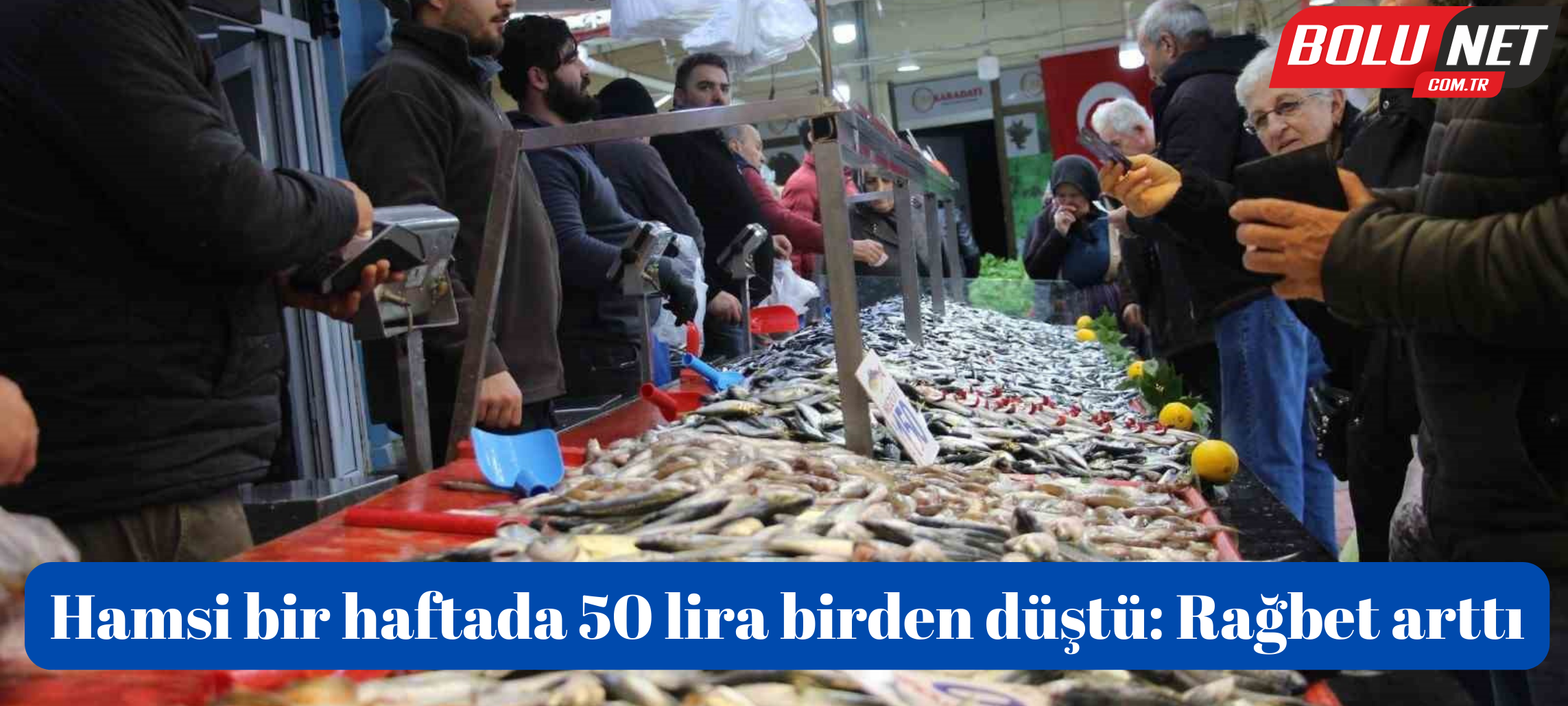 Hamsi bir haftada 50 lira birden düştü: Rağbet arttı ...BoluNet