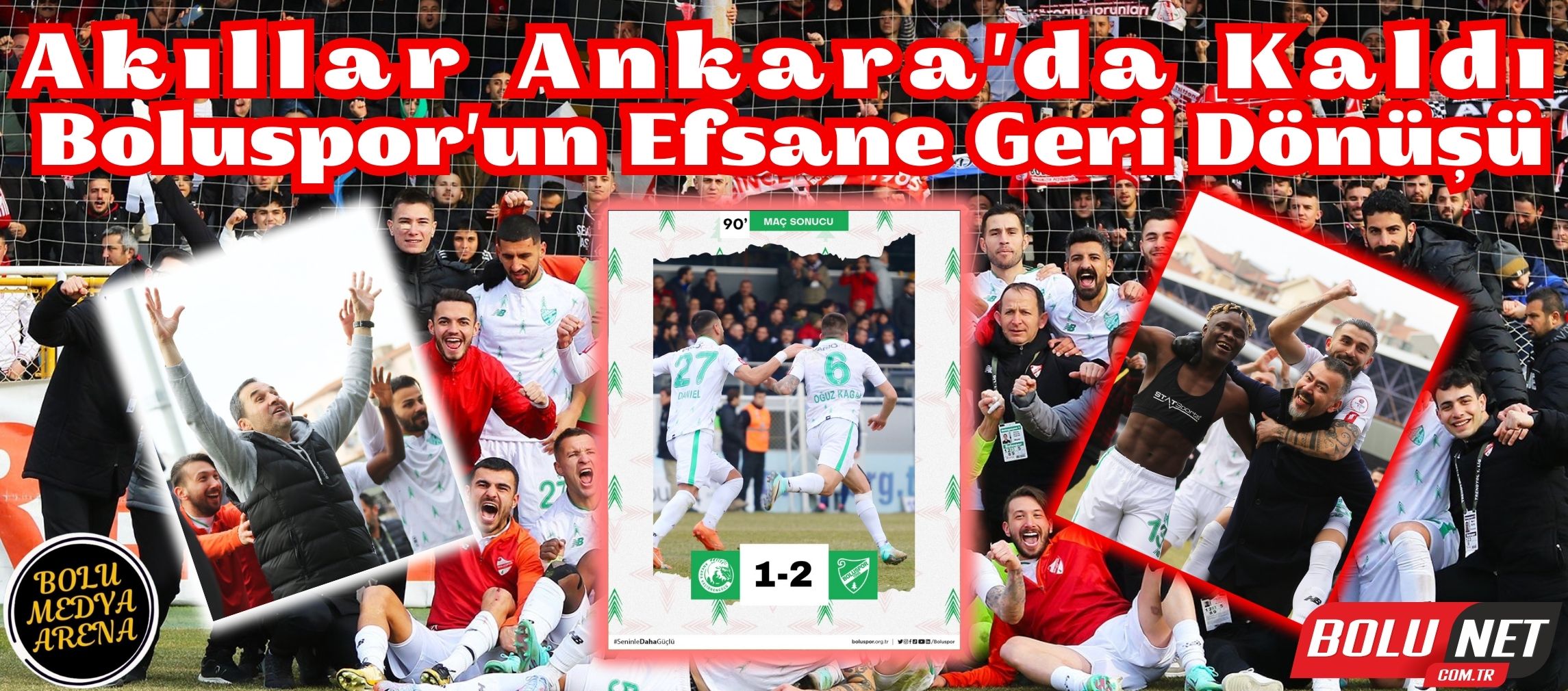 Bolu'nun Futbol Aşkı Ankara'da Zirve Yaptı: Ekstra Zamanın Kahramanları... BoluNet