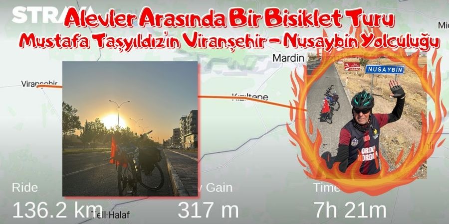 Bisikletin Üzerinde Aşık Veysel Anısına Bir Yolculuk: Mustafa Taşyıldız'ın Macerası