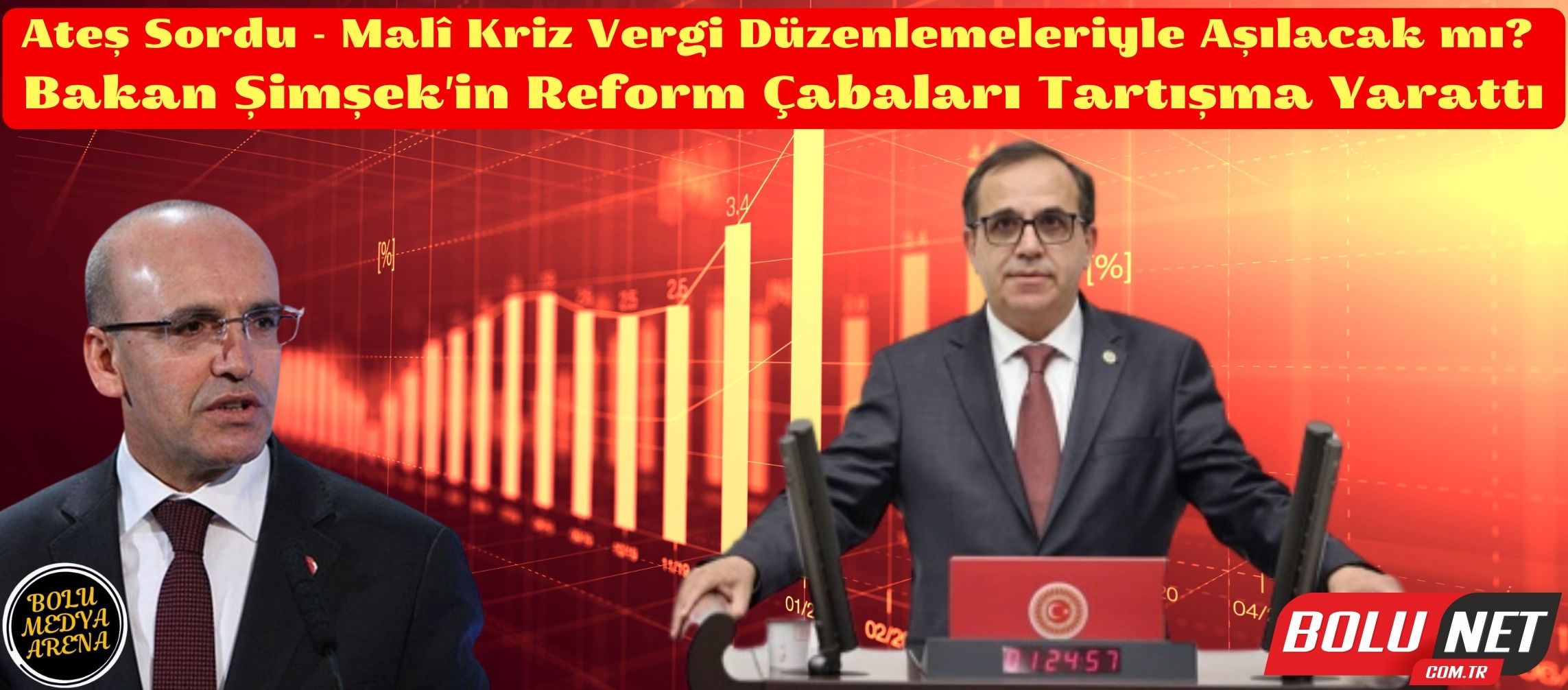 Ateş Sordu - Malî Kriz Vergi Düzenlemeleriyle Aşılacak mı? Bakan Şimşek'in Reform Çabaları Tartışma Yarattı...BoluNet