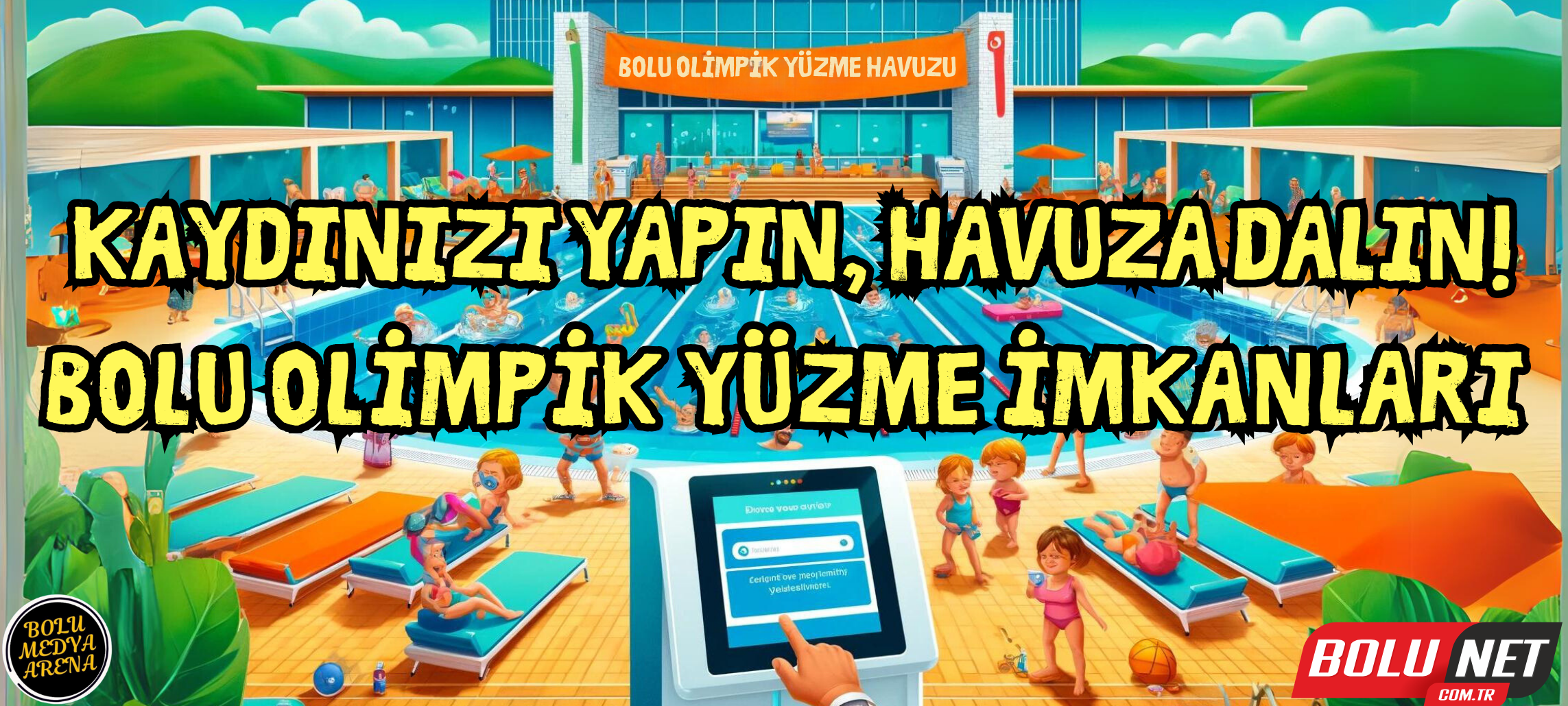 Suya Atlamadan Önce Tıklayın! Bolu Olimpik Yüzme Havuzu ...BoluNet