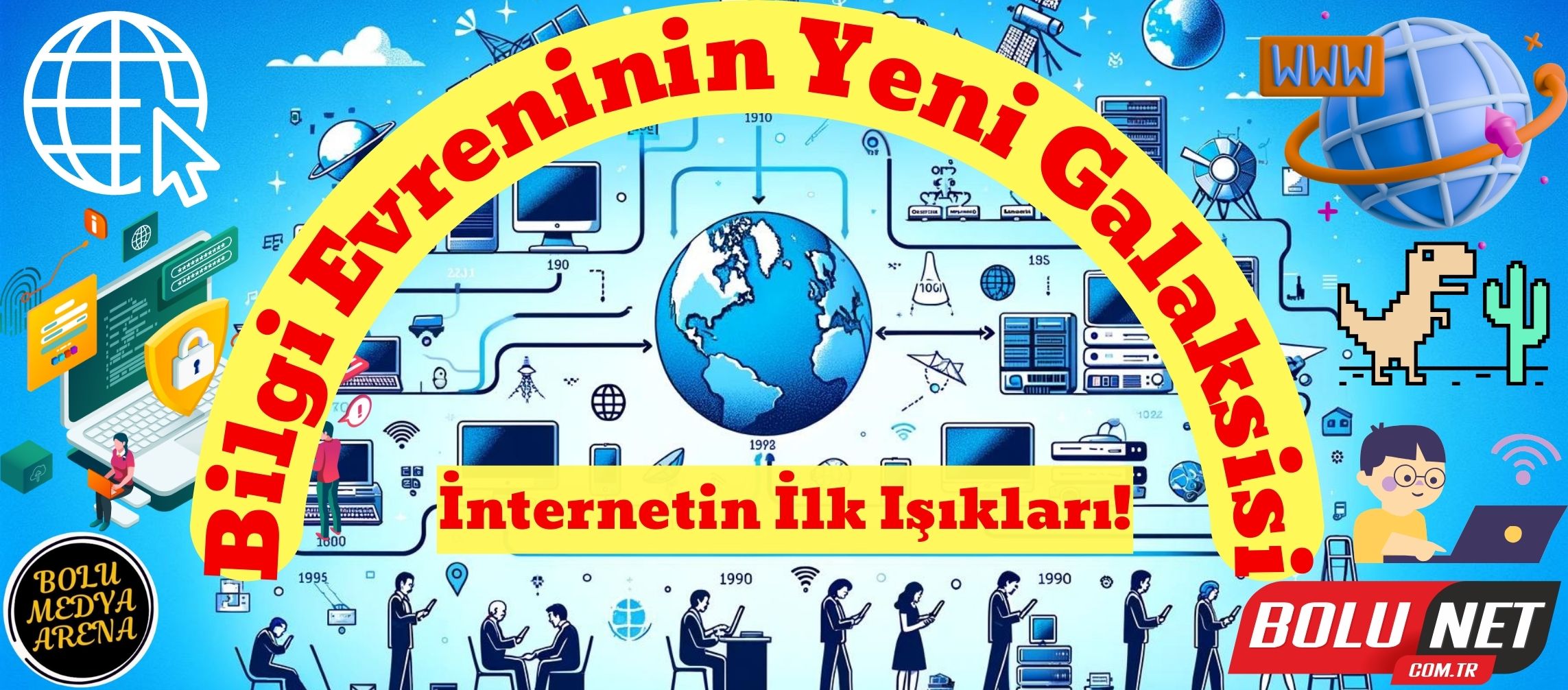 Dijital Devrimin Fışkıran Volkanı: İnternetin Epik Doğuşu!...BoluNet