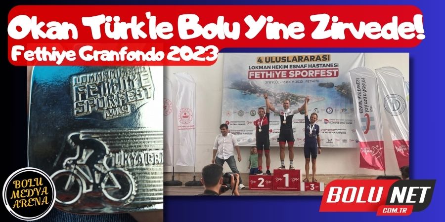 Likya Granfondo 2023: Bolu'nun Gururu Okan Türk Fırtınası...BoluNet