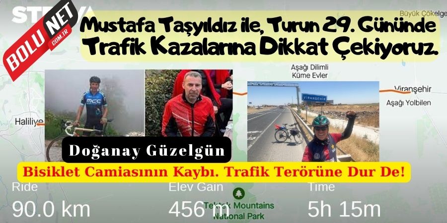 Mustafa Taşyıldız ile, Bisikletçilerin Güvenliği İçin Farkındalık Yaratma Çağrısı...