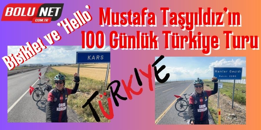 Türkiye'de Bisiklet Kültürü: Mustafa Taşyıldız'ın Yolculuğu...BOLUNET