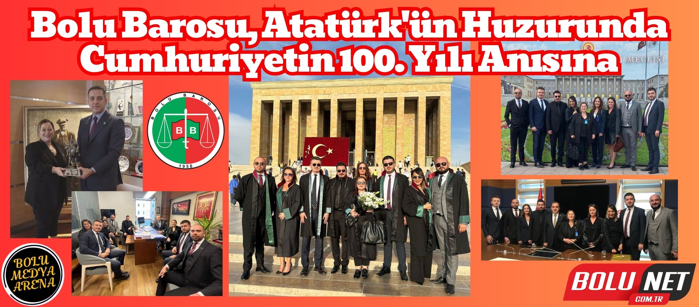 Bolu Barosu'nun Tarihi Ankara Gezisi: Cumhuriyetin 100. Yılında Başkentte!...BoluNet