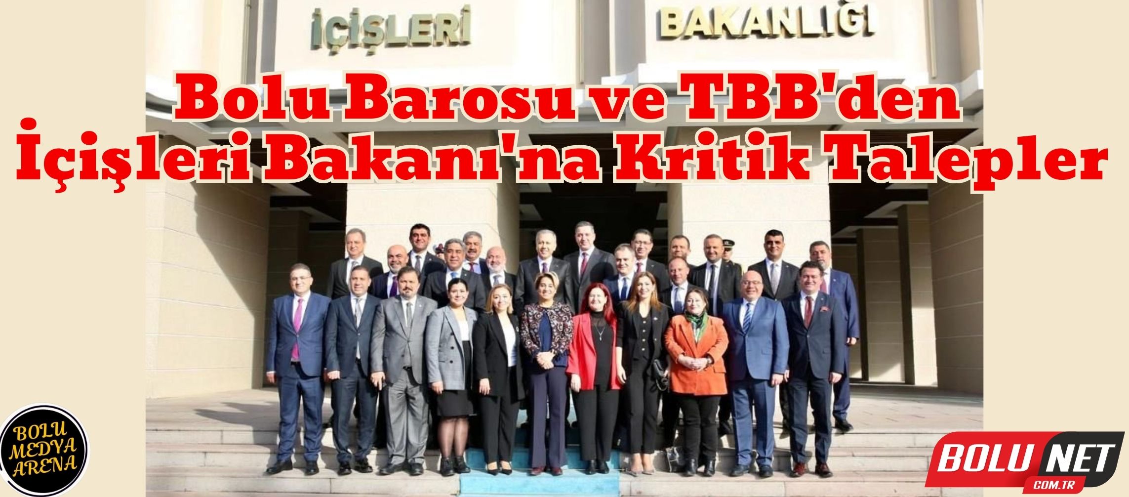 Bolu Barosu'ndan İçişleri Bakanı'na Tarihi Ziyaret ...BoluNet