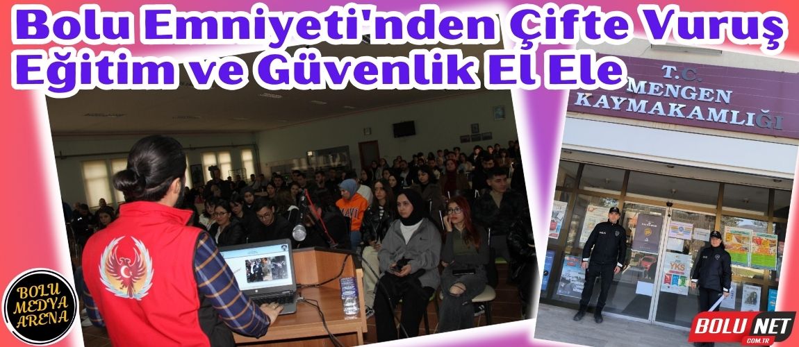 Güvenli Geleceğe Bolu İmzası: Emniyet Müdürlüğü'nden Eğitime Destek... BoluNet