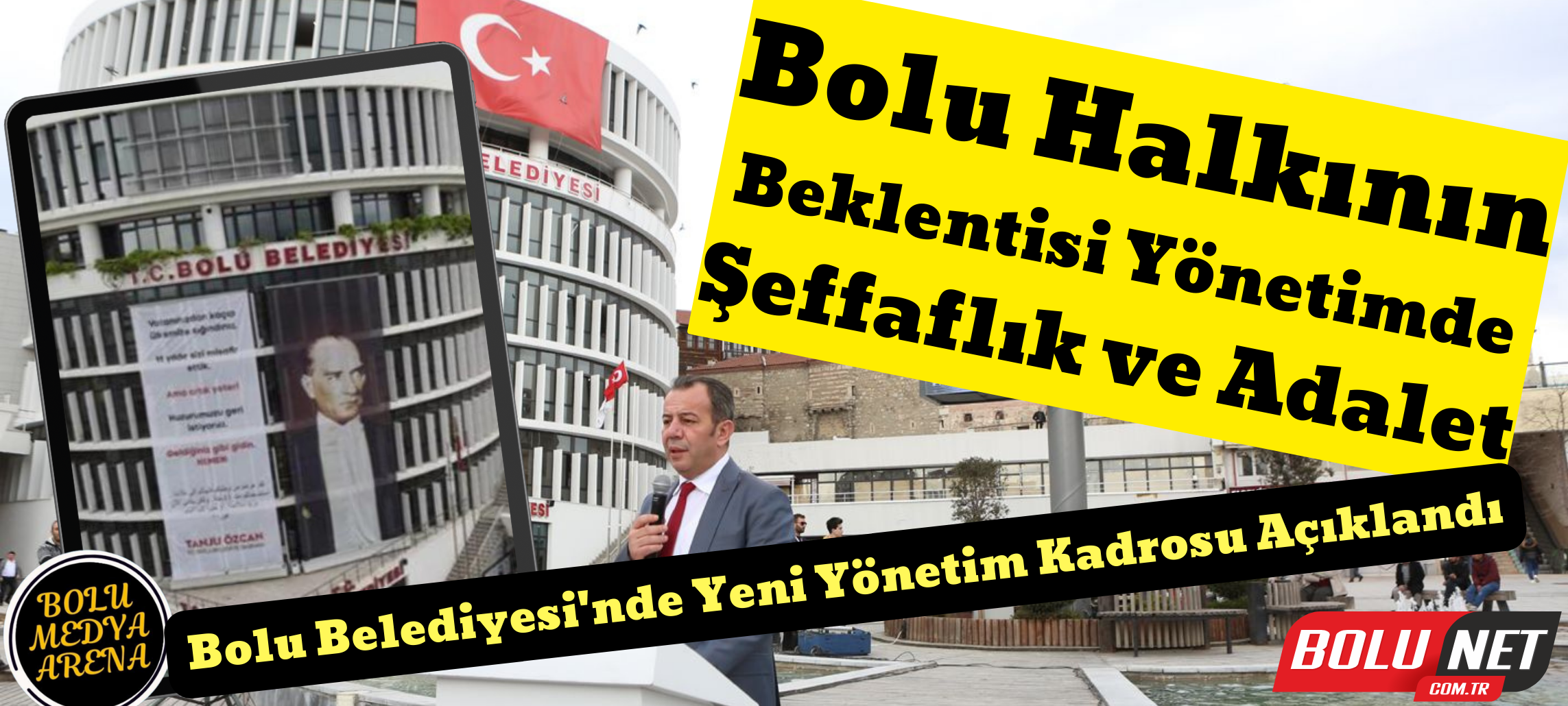 Bolu Belediyesi'nde Yeni Yönetim Kadrosu Açıklandı ...BoluNet