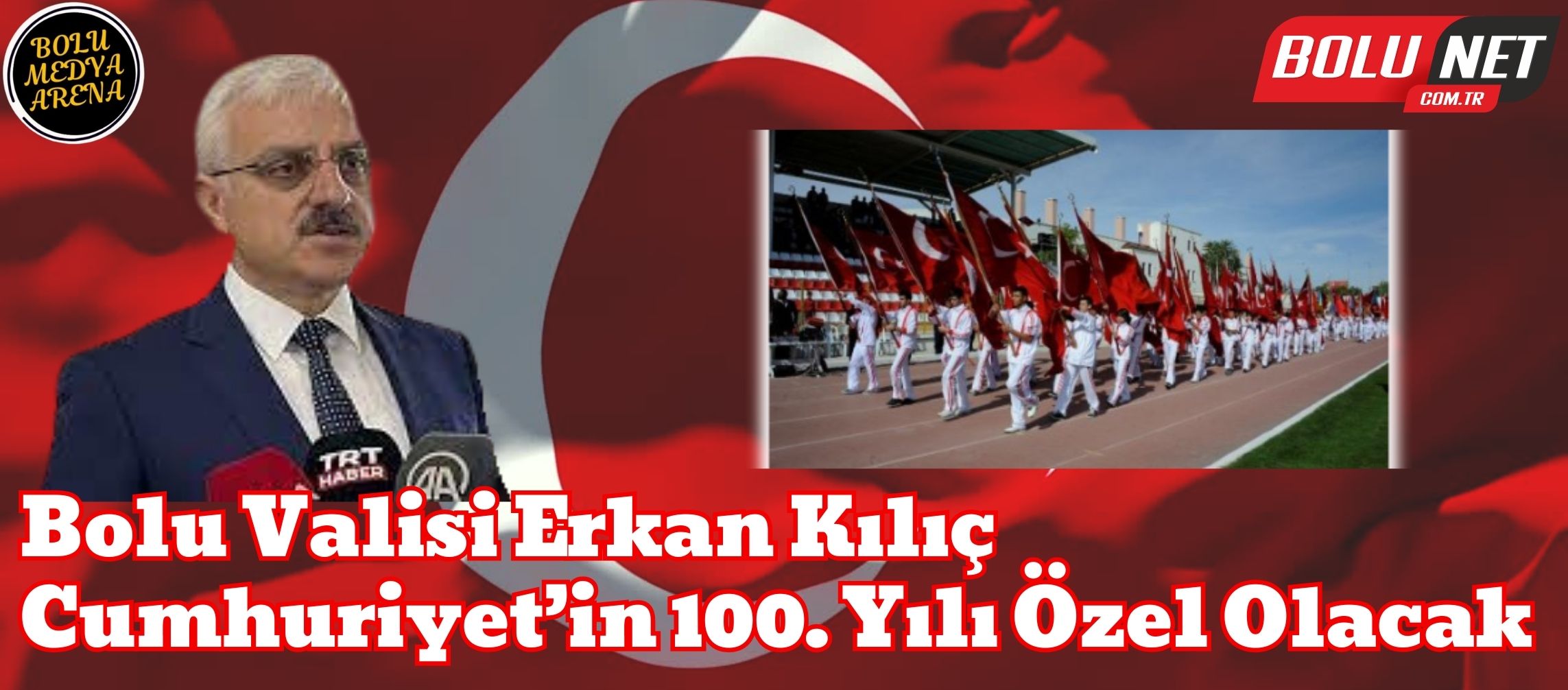 Bolu'da Cumhuriyet Bayramı: 14 Yıl Sonra Atatürk Stadyumu'nda Kutlama!...BoluNet