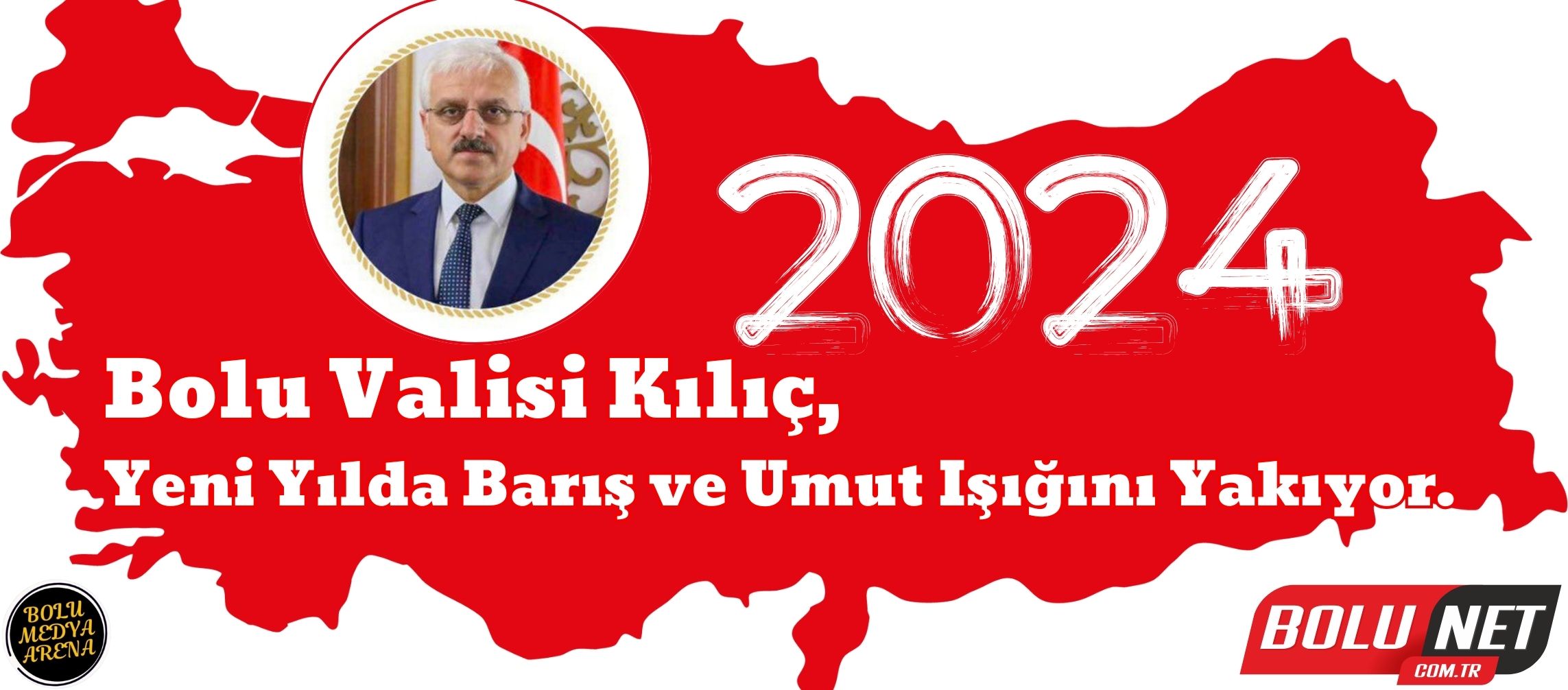 Yeni Bir Yıla Umutla Adım: Bolu Valisi'nden Yürekleri Isıtan Mesaj... BoluNet