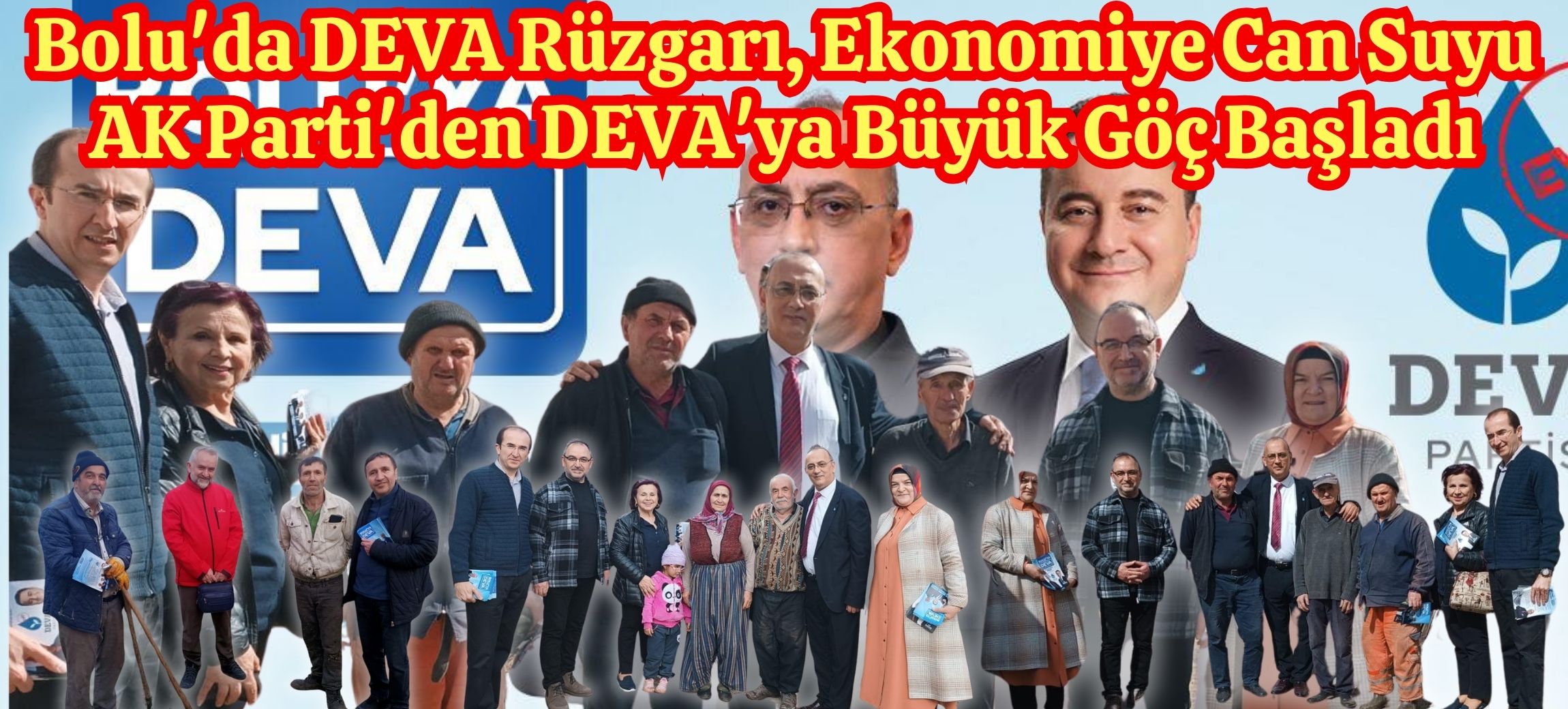 Bolu'nun Çığlığı: İktidardan DEVA'ya Uzanan Yol... BoluNet