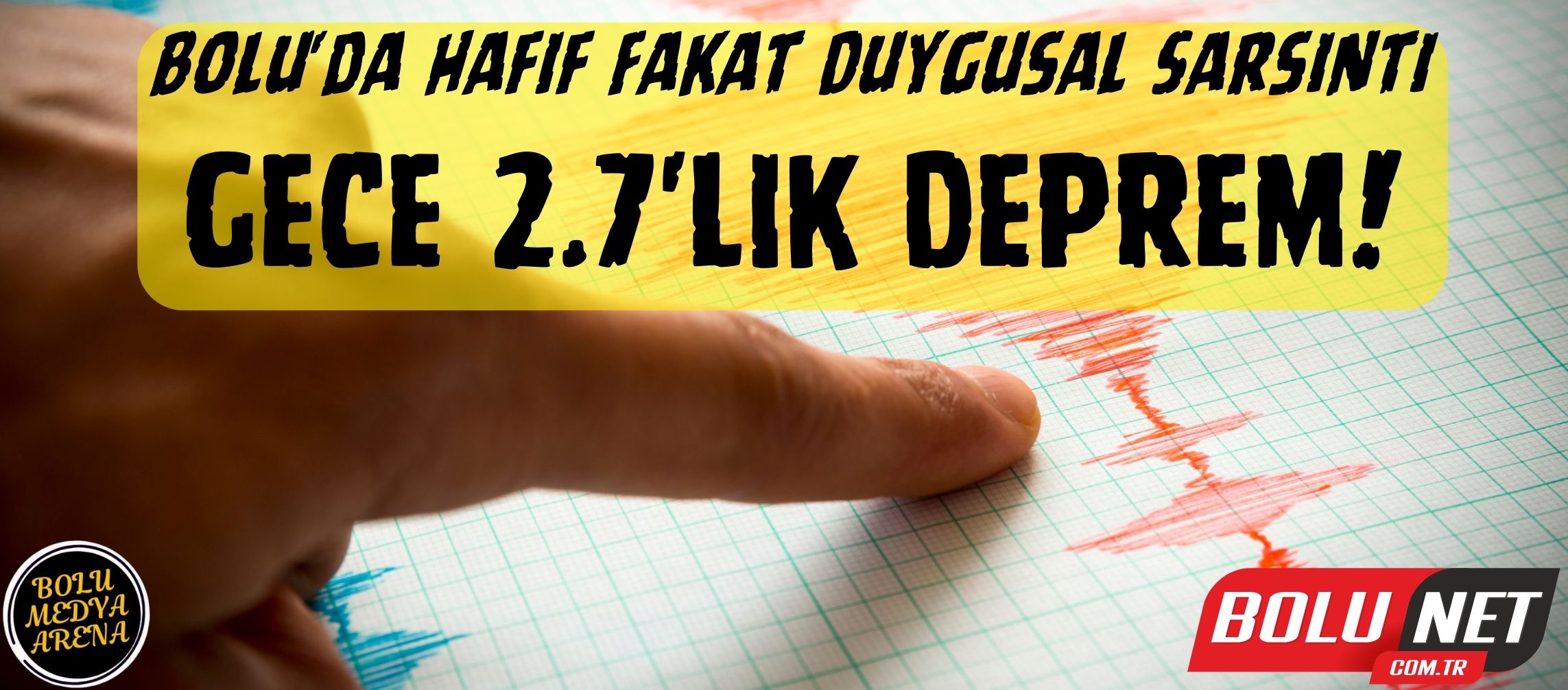 Ani Uyanış: Bolu'da 2.7 Şiddetinde Deprem Panik Yarattı!