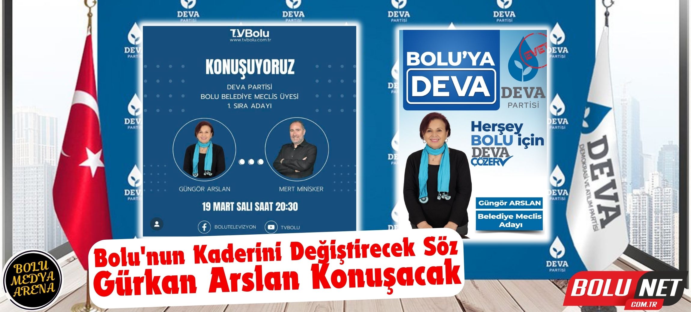 Belediye Meclis Yarışında Birinci Sıradan İddialı Çıkış: Güngör Arslan... BoluNet