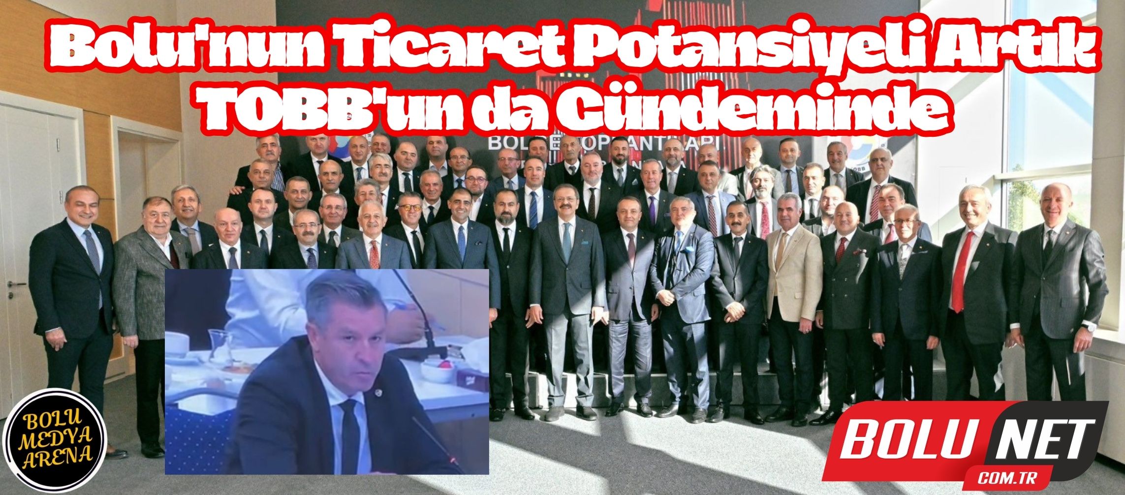 Abdullah Alemdar, Bolu'nun OSB Sorununu Çözmek İçin TOBB'a Çıkarma Yaptı!...BoluNet