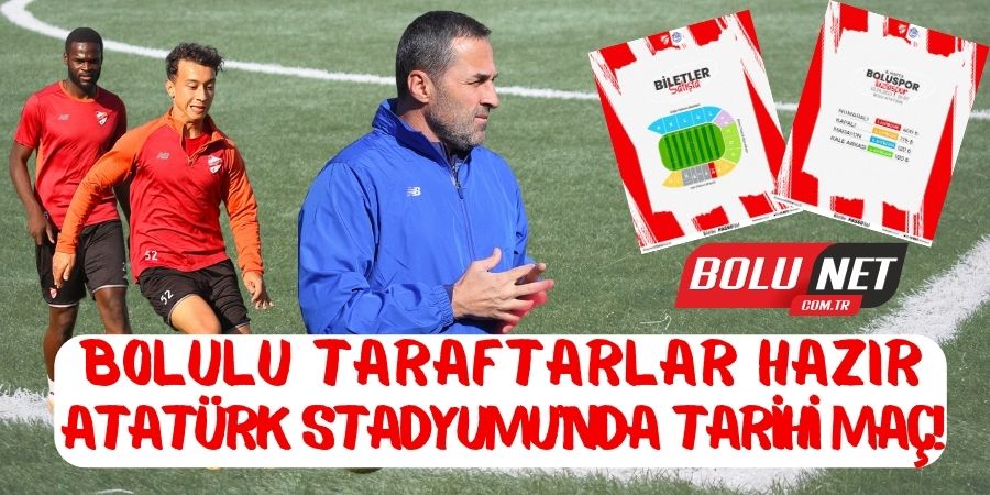 Boluspor, Tuzlaspor'u Ağırlıyor: Savaş Başlıyor!...BoluNet