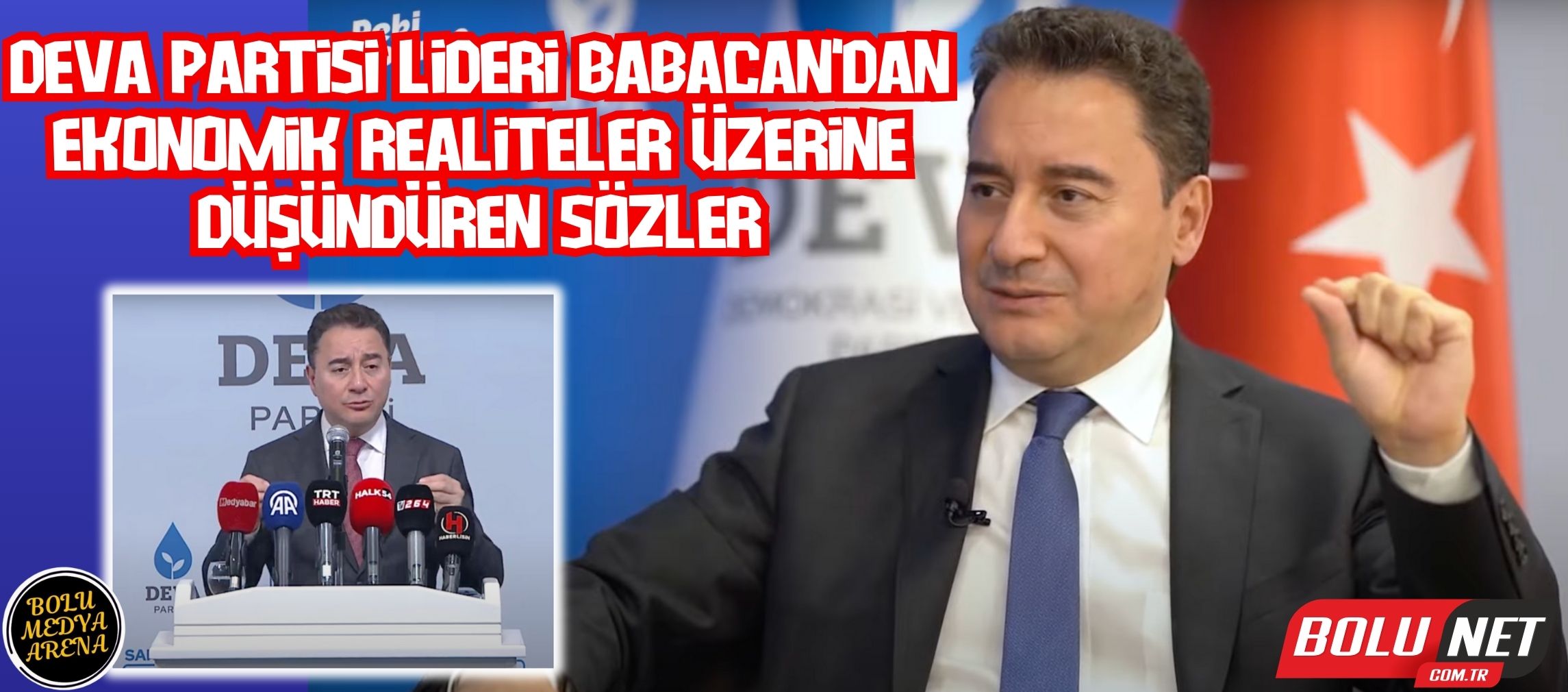 Ali Babacan'dan Ekonomik Kriz Değerlendirmesi: Türkiye'nin Geleceği Üzerine Çarpıcı Analizler, BoluNet