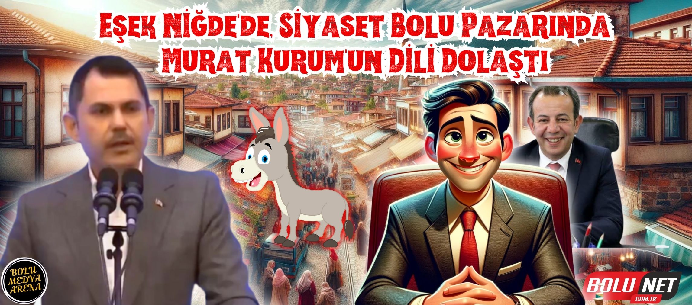 Murat Kurum'dan Dil Sürçmesi: Sosyal Medya Bolu Pazarında Buluştu... BoluNet