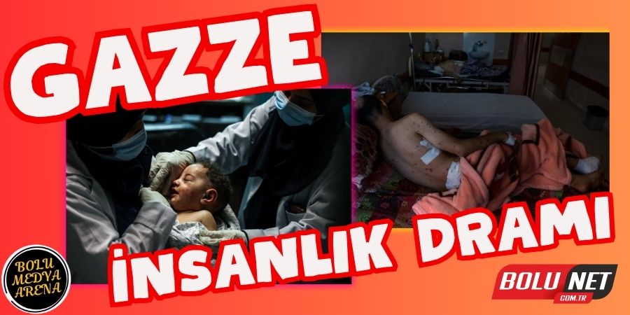 Gazze'de 35 Bin Kişi İsrail Bombardımanı Önünde Şifa Hastanesi'ne Sığındı...BoluNet