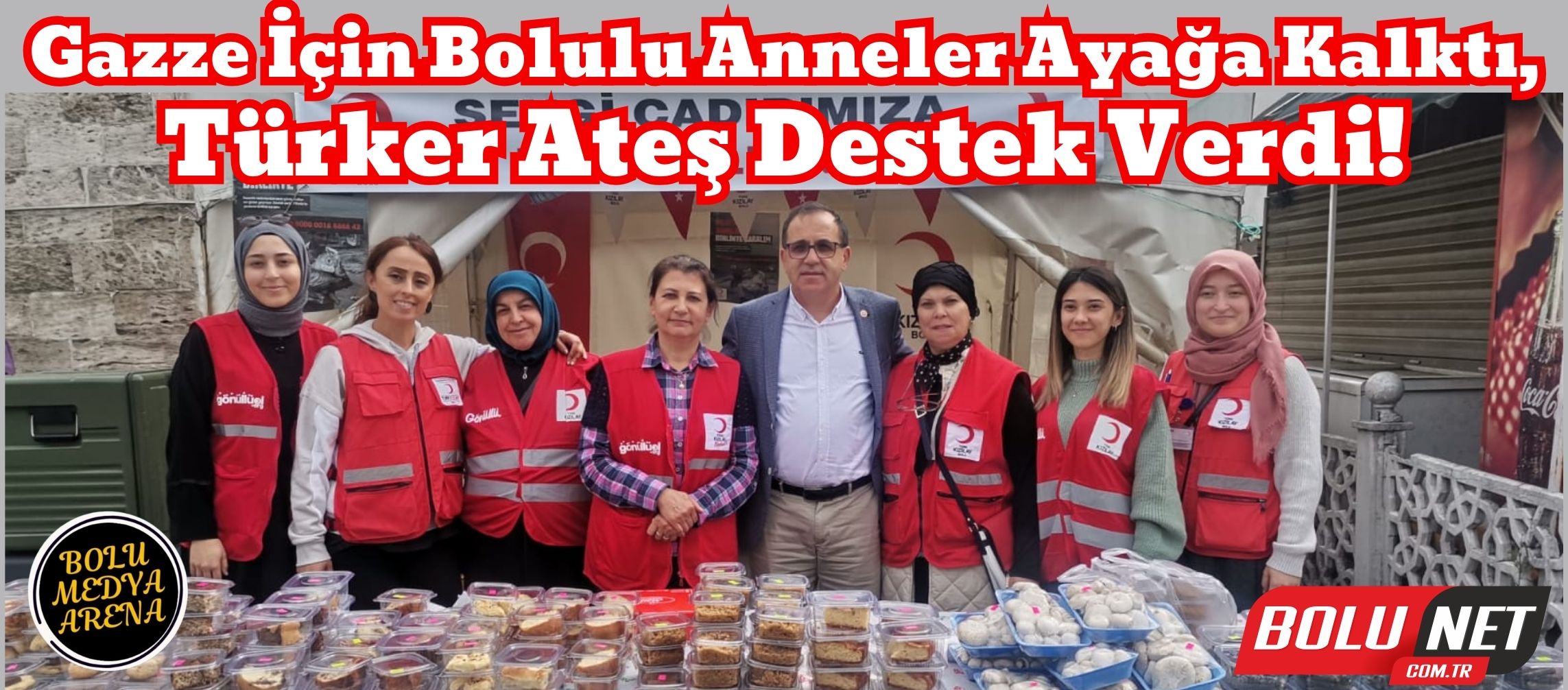 Gazze Çocuklarına Umut: Türker Ateş ve Bolulu Annelerin Dayanışması!...BoluNet