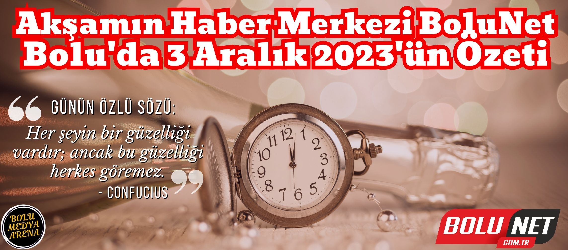 3 Aralık 2023 - Bolu'da Bir Sonbahar Akşamı: Günün Özeti...