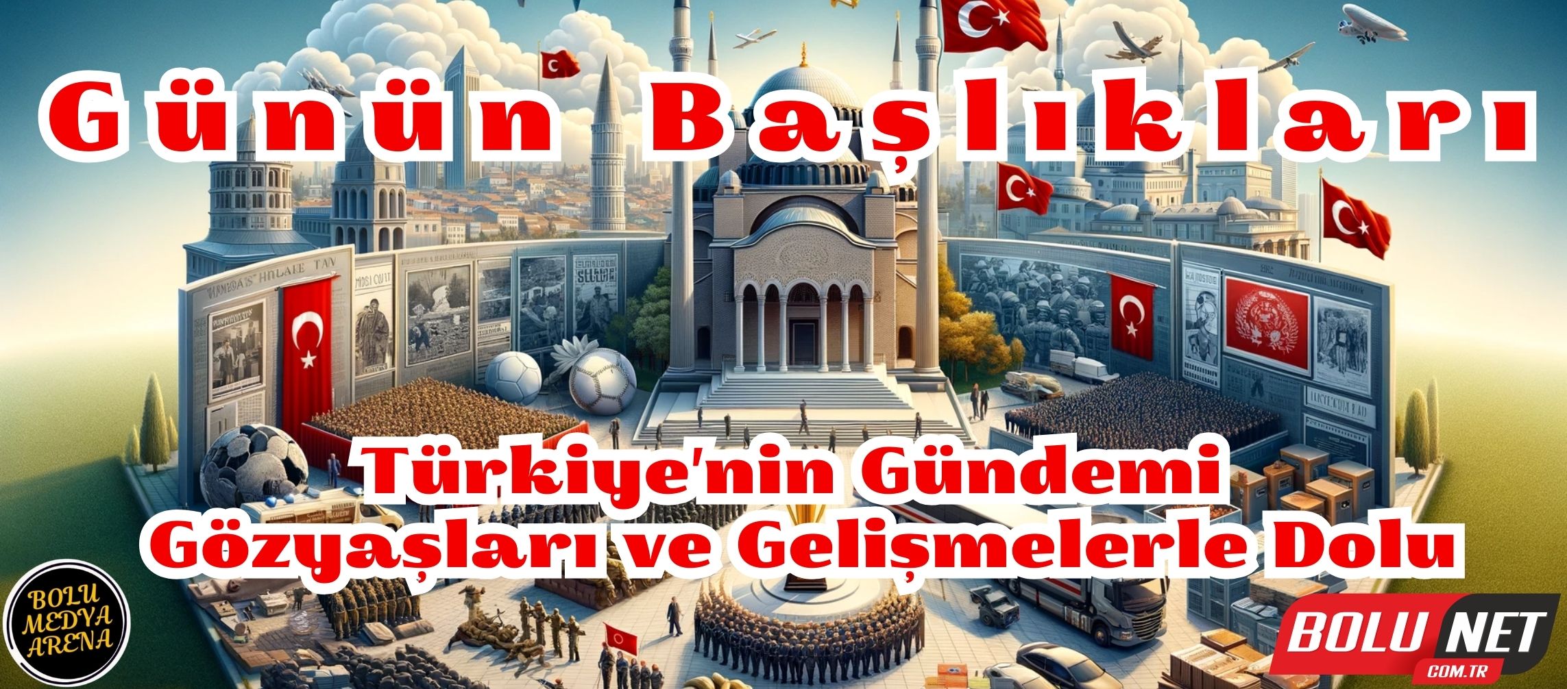 Türkiye Manşetleri: Veda, Zafer ve Yeniliklerle Dolu Bir Gün... BoluNet