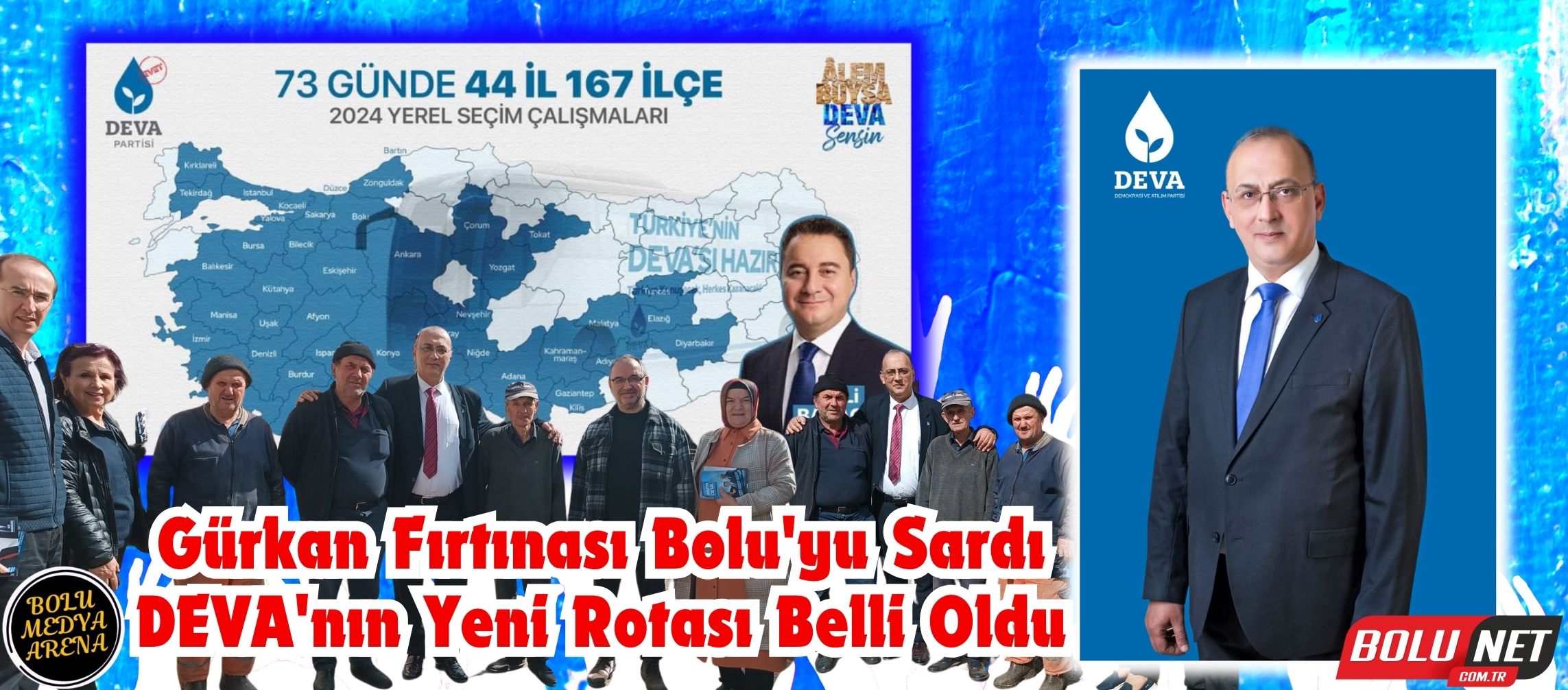 Yetkin Bolu'yu DEVA İle Buluşturuyor: Seçim Yolculuğunda Yeni Ufuklar... BoluNet