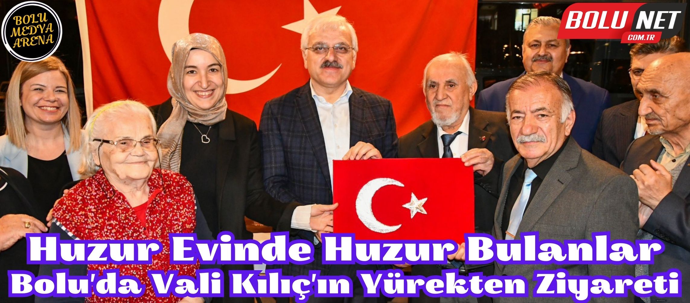 Vali Kılıç'tan Yaşlılarımıza Minnet Yolculuğu: Huzurevi Buluşmaları... BoluNet