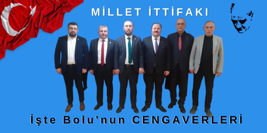 Altılı Masanın Bolu'daki Cengaverlerinden Bir İLK...