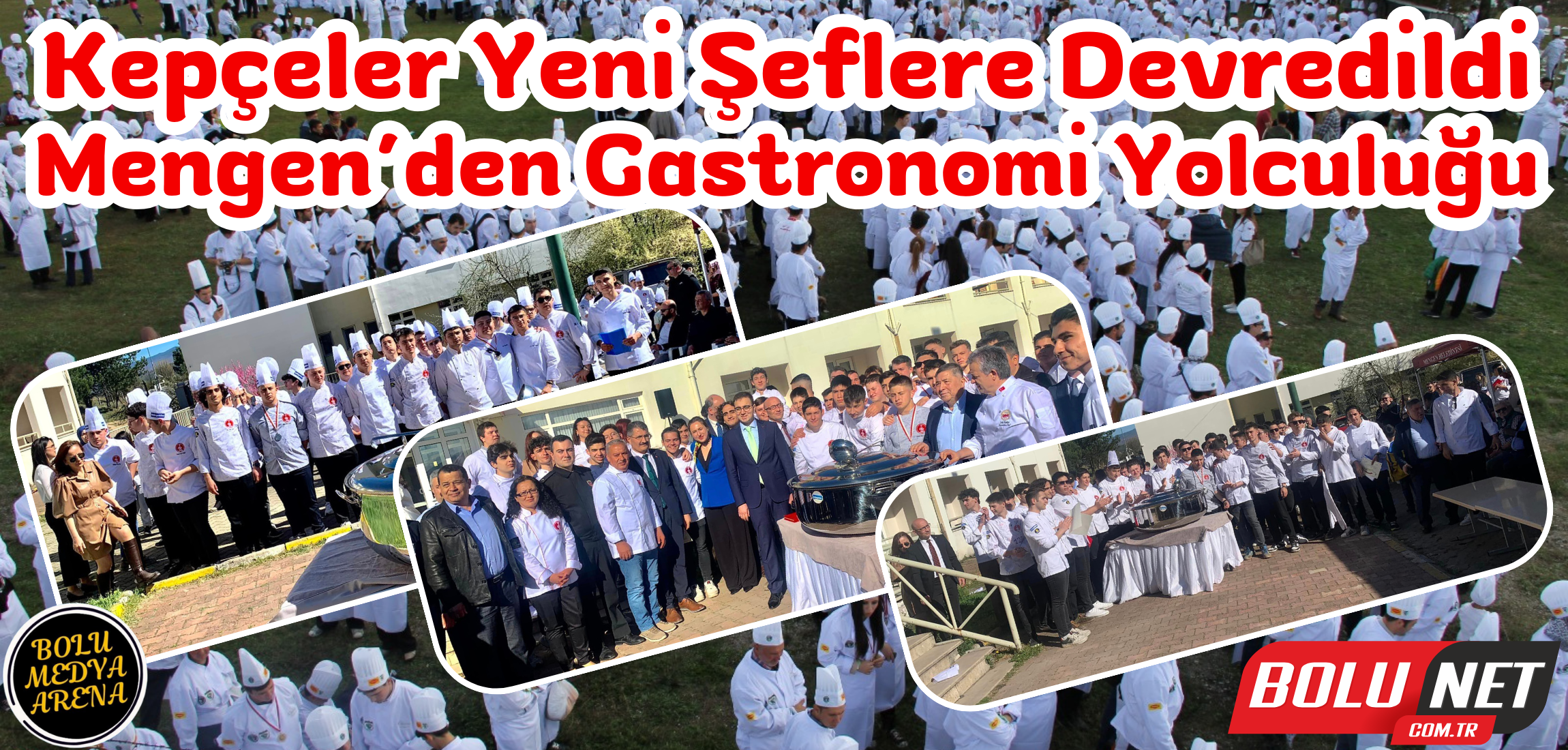 Mengen Aşçılık Lisesi’nden Göz Kamaştıran Mezuniyet Töreni...BoluNet